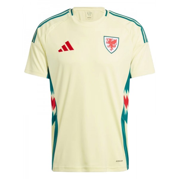 Wales away jersey soccer uniform men's second sportswear football kit top shirt Euro 2024 cup
